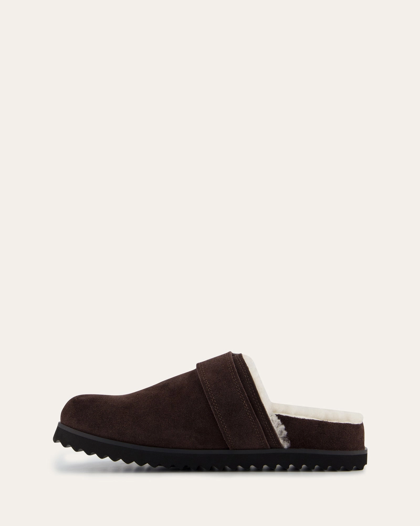 JUNIPER CASUAL FLATS BITTER CHOC SUEDE