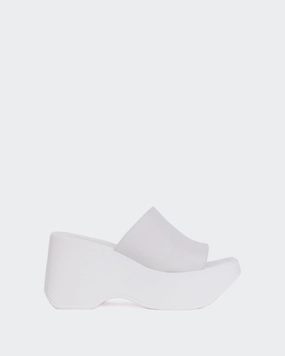 Klum White Leather