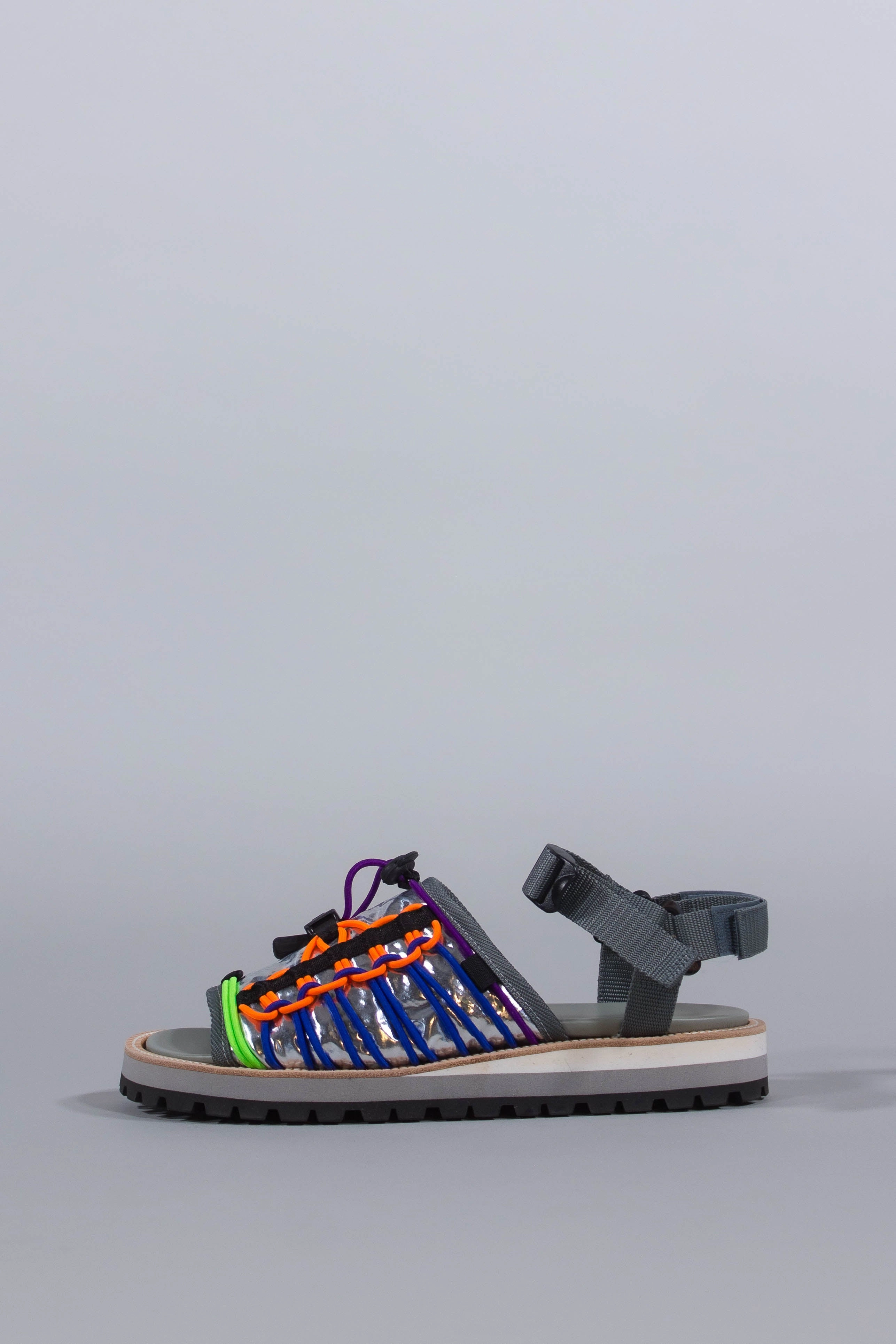 Kolor Metallic Multi-Strap Sandals Multicolor W
