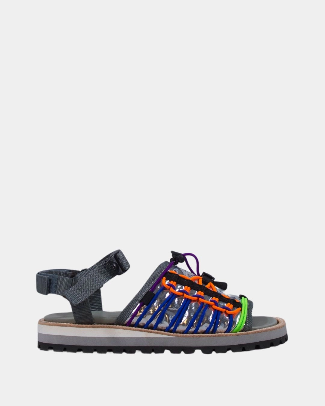 Kolor Metallic Multi-Strap Sandals Multicolor W