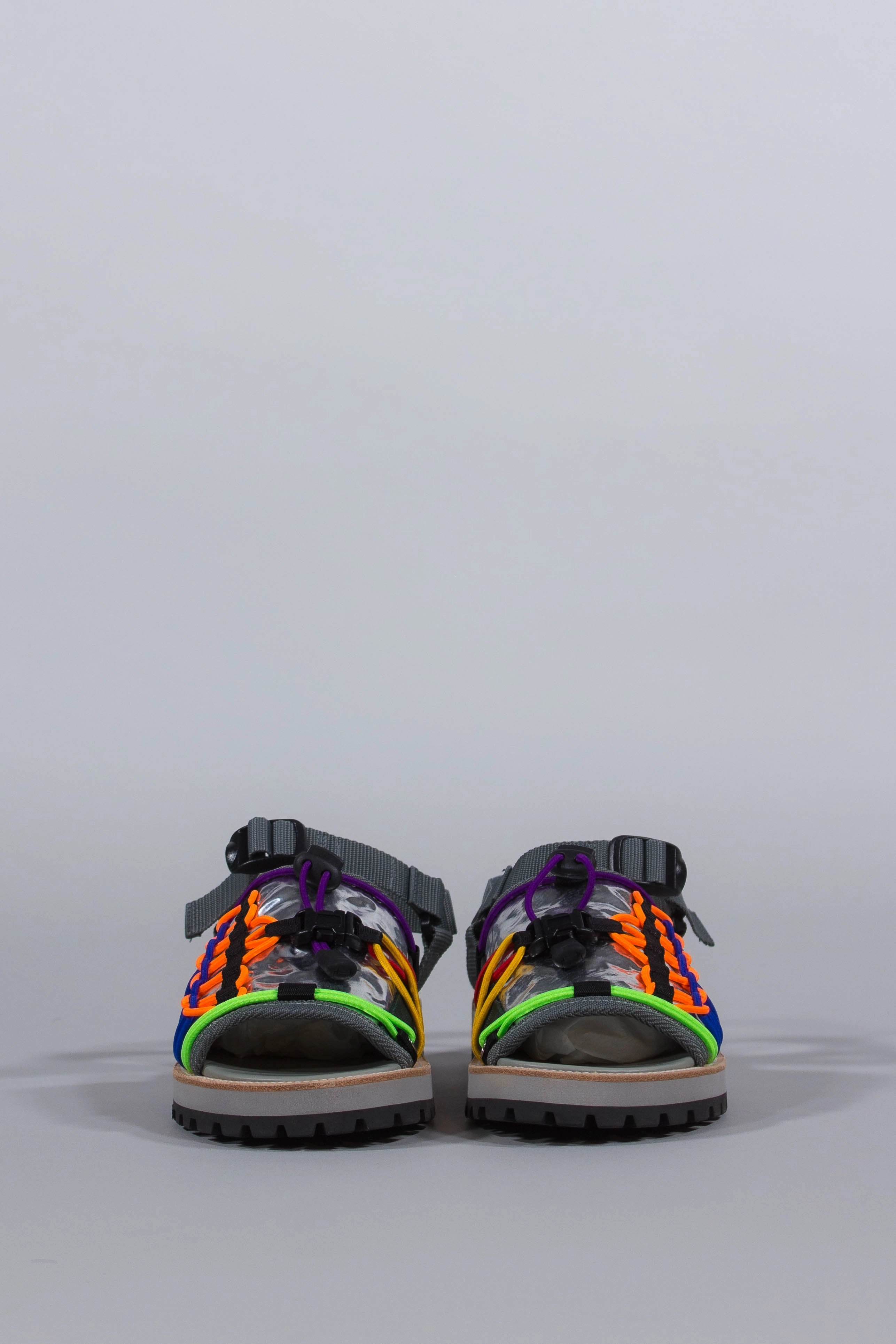 Kolor Metallic Multi-Strap Sandals Multicolor W