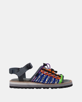 Kolor Metallic Multi-Strap Sandals Multicolor W