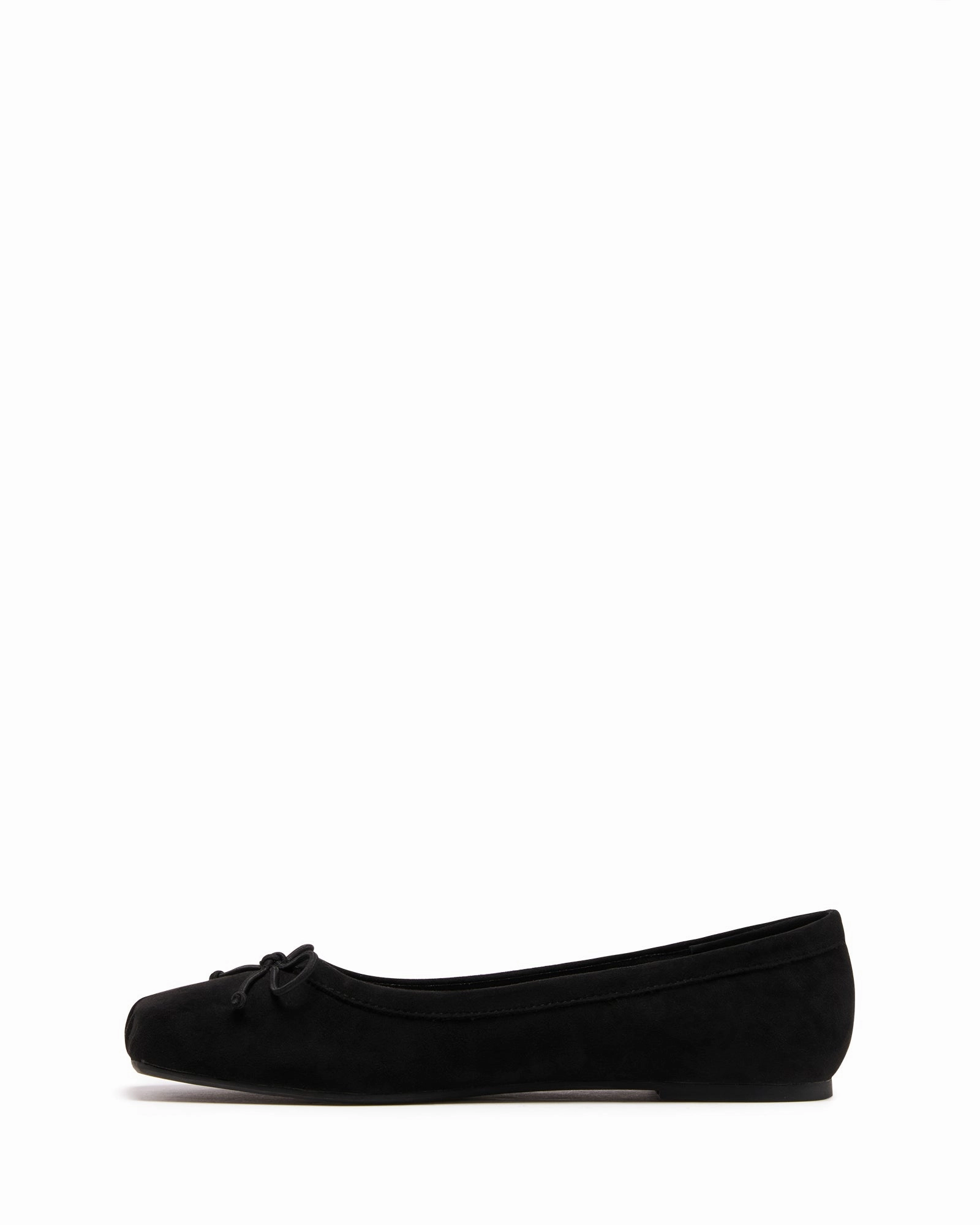 Laine Ballet Flat Black Suede
