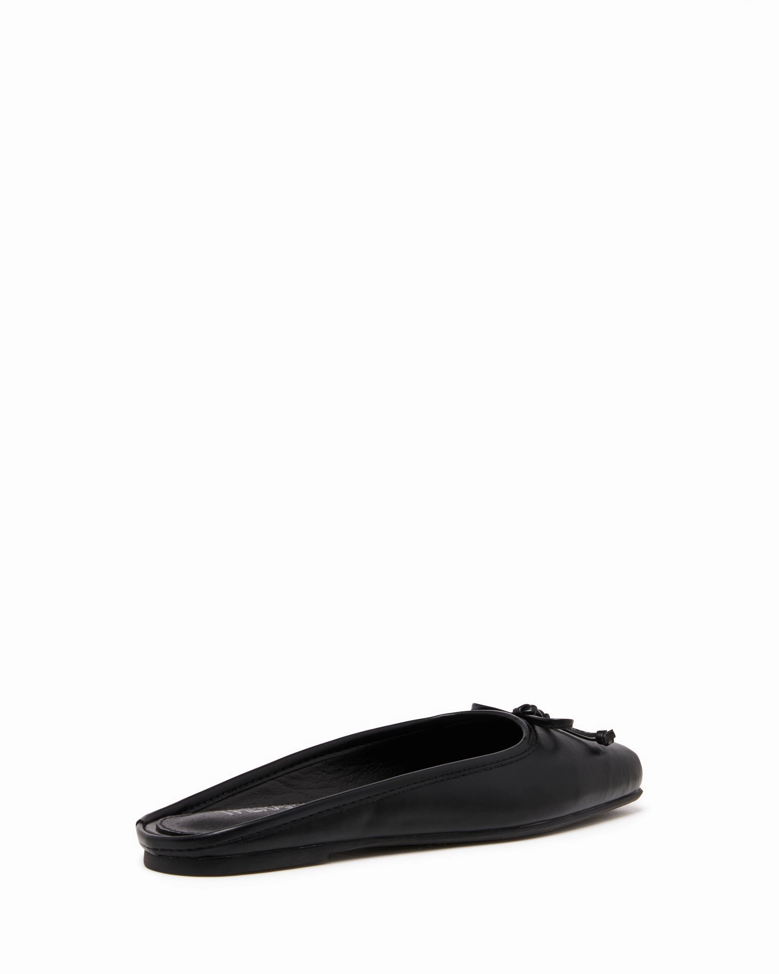 Lilah Ballet Flat Black Smooth