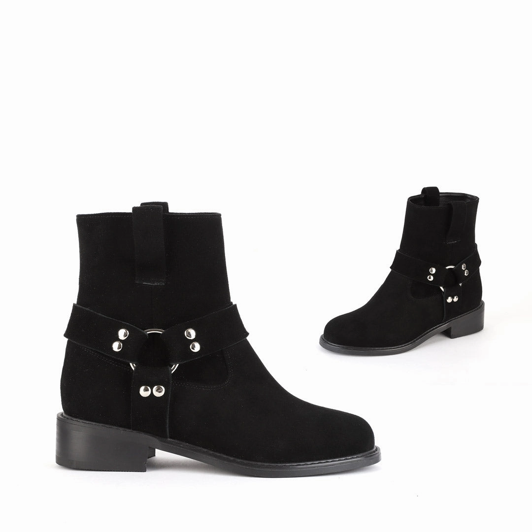 LUXO - suede biker boots