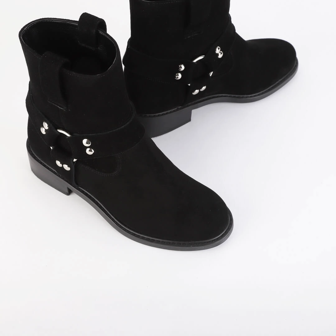 LUXO - suede biker boots