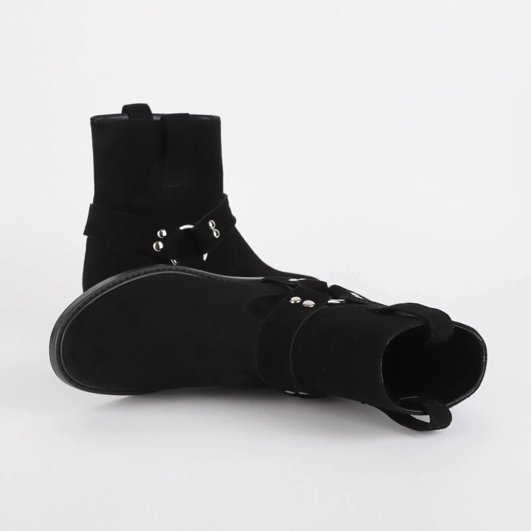 LUXO - suede biker boots