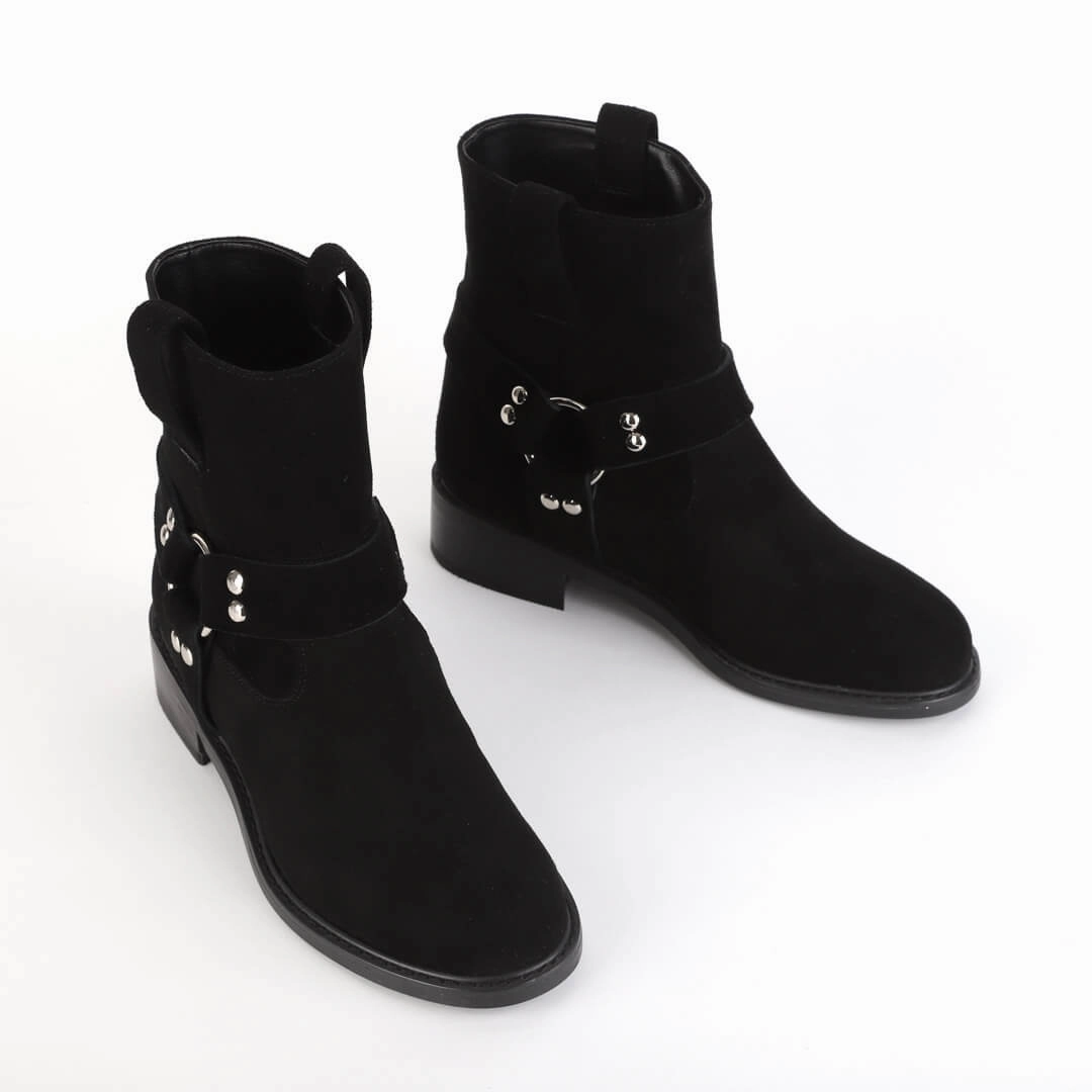 LUXO - suede biker boots