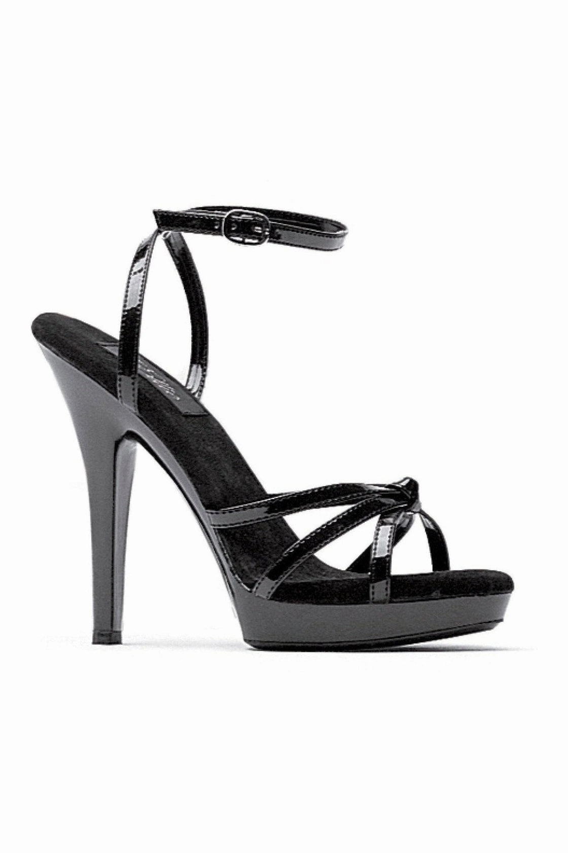 M-GIGI Stripper Sandal | Black Patent