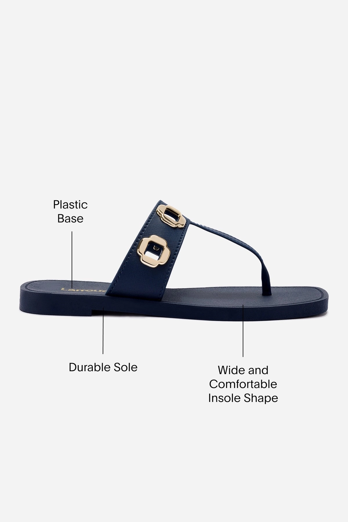 Milan S In Navy PVC