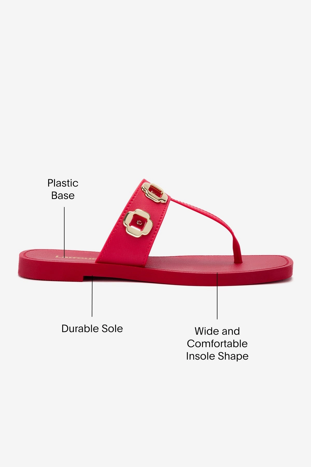 Milan S In Scarlet PVC