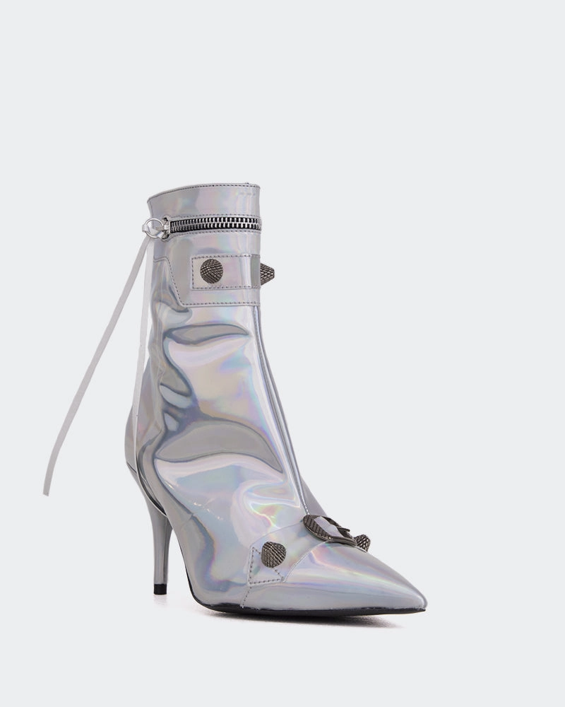 Minaj Silver Mirror