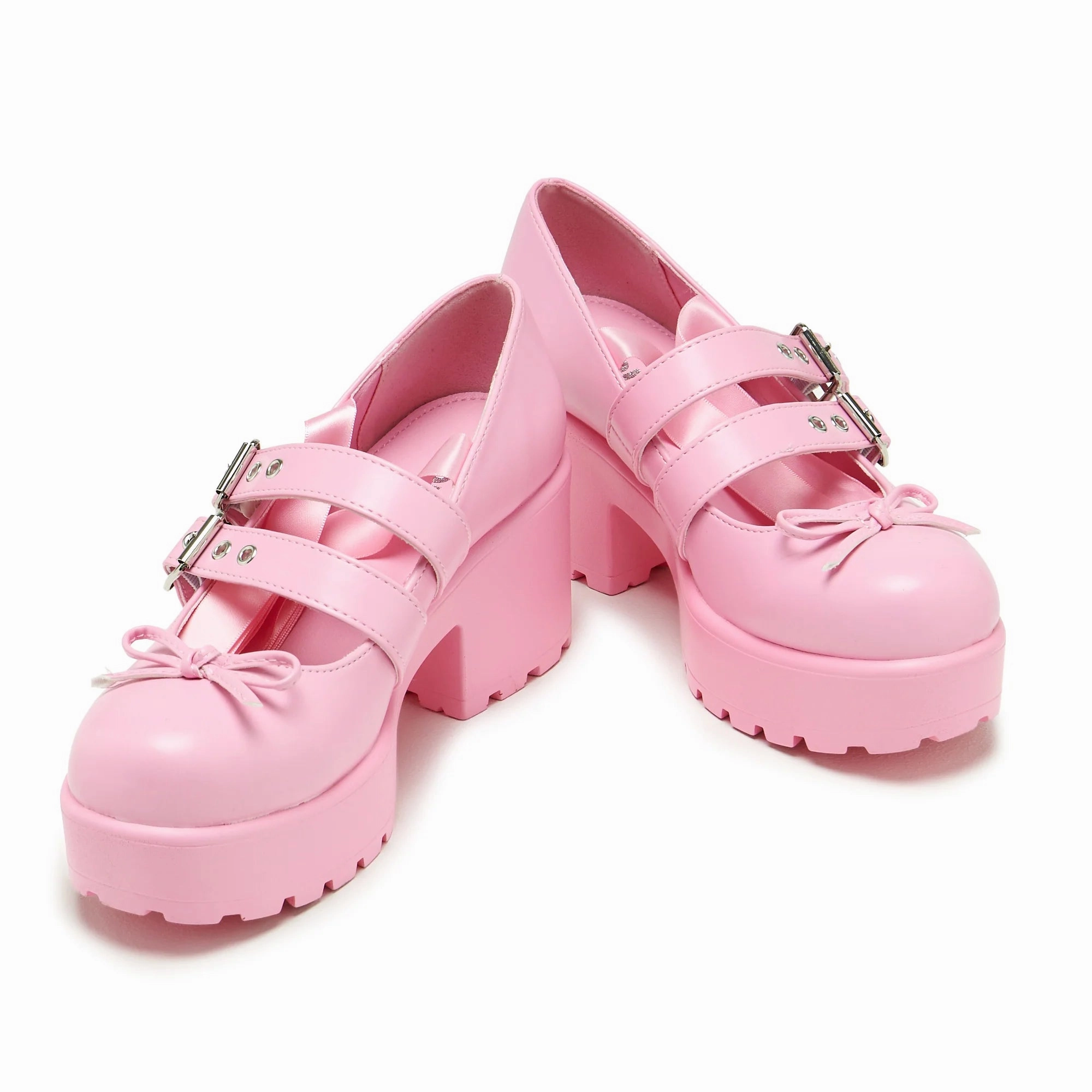 Miyako Lace Up Ballet Shoes - Pink