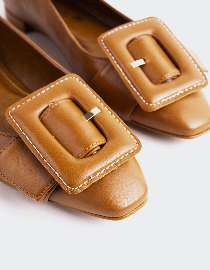 Mulan Chestnut Leather