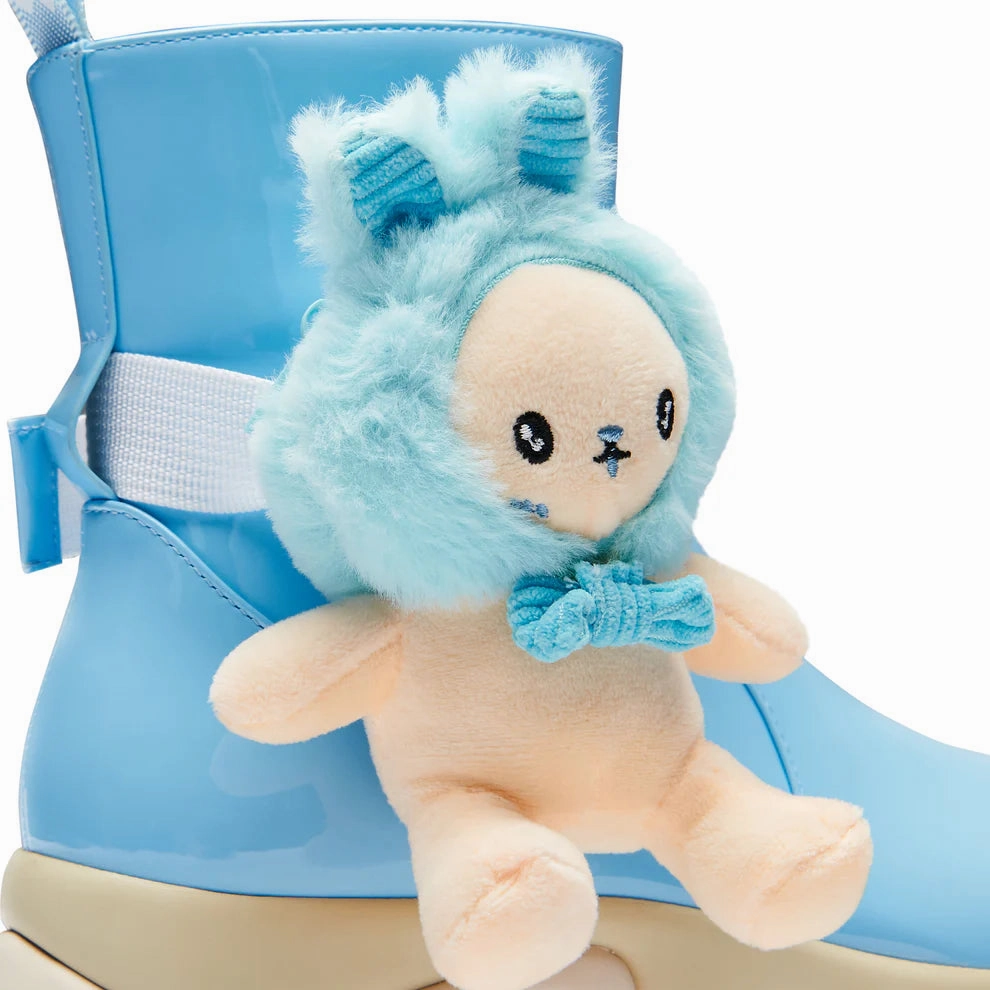 My Blue Melody Vilun Platform Boots-Size 7-Clearance