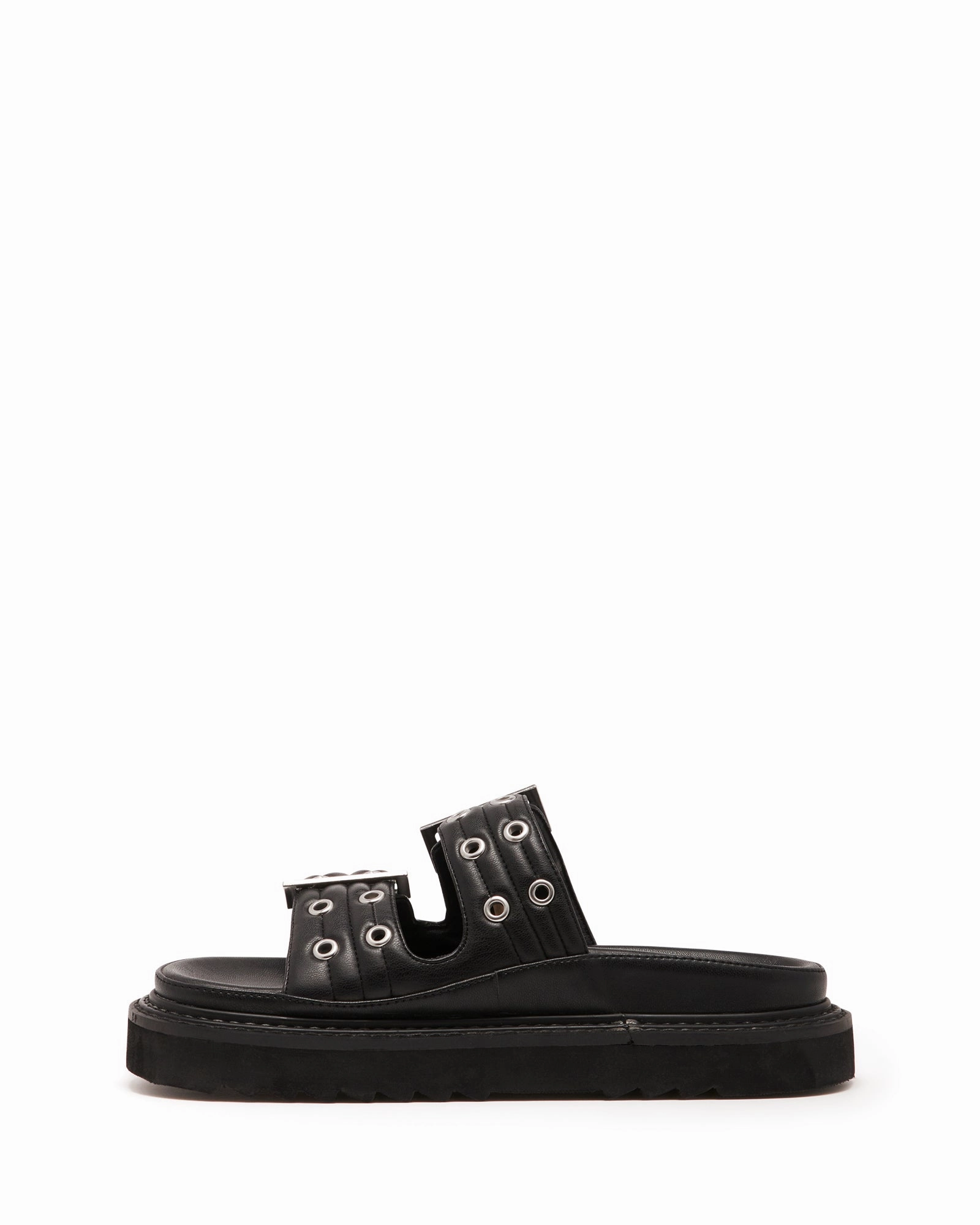Origin Sandal Black Smooth
