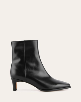 OTIS MID ANKLE BOOTS BLACK LEATHER