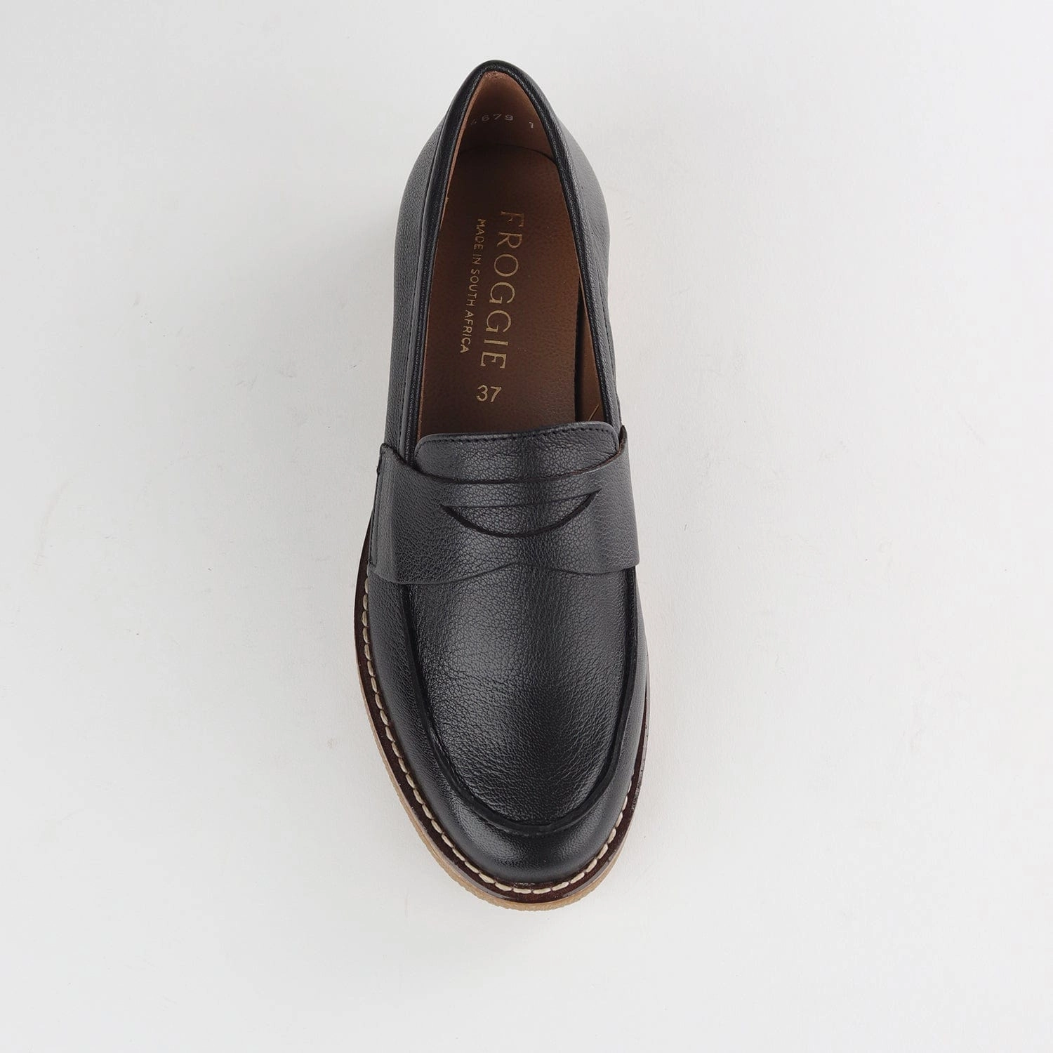 Penny Loafer in Black - 12778