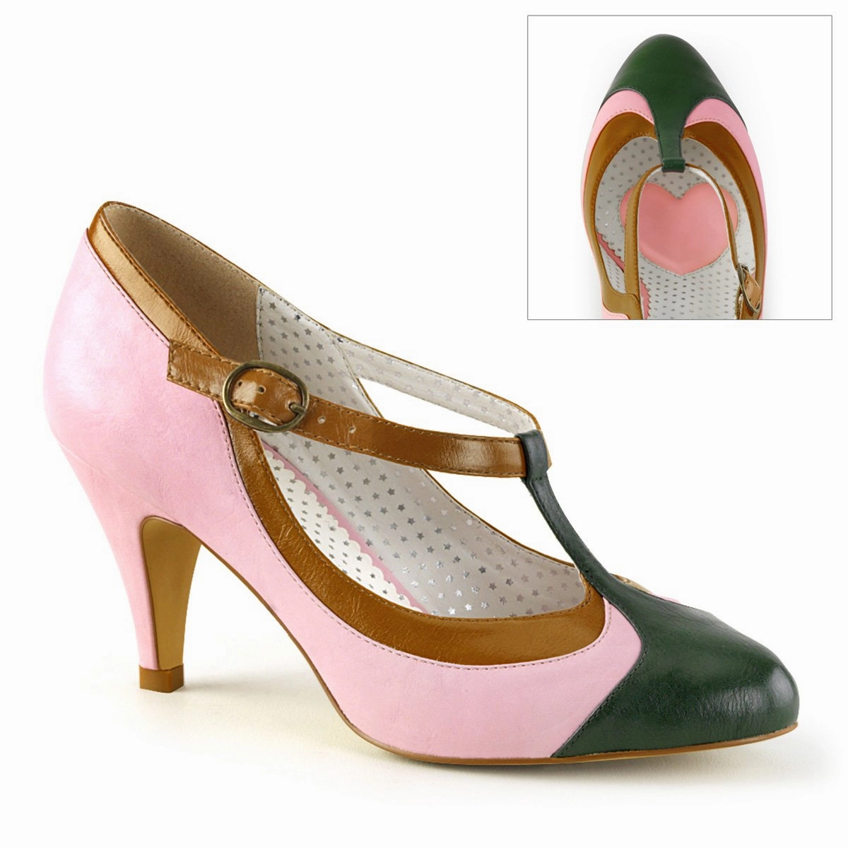 Pinup Couture Peach-03 Pump