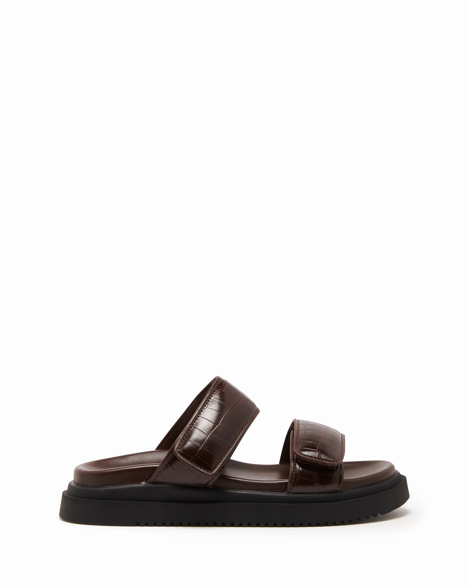 Pivot Flatform Sandal Chocolate Croc