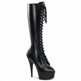 Pleaser Delight-2023-Black-Size 7-Clearance