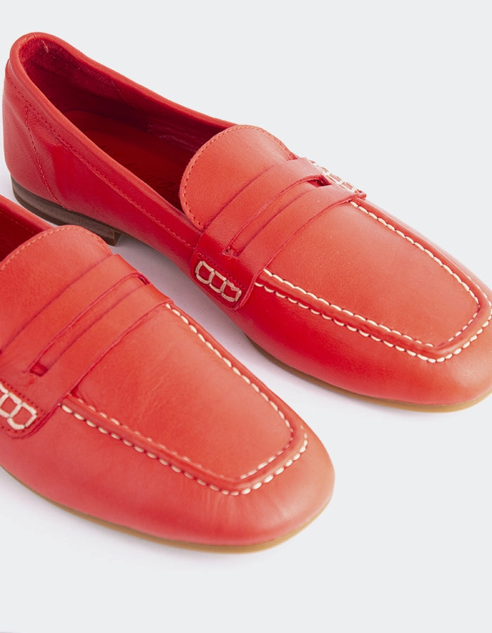Prism Red Leather