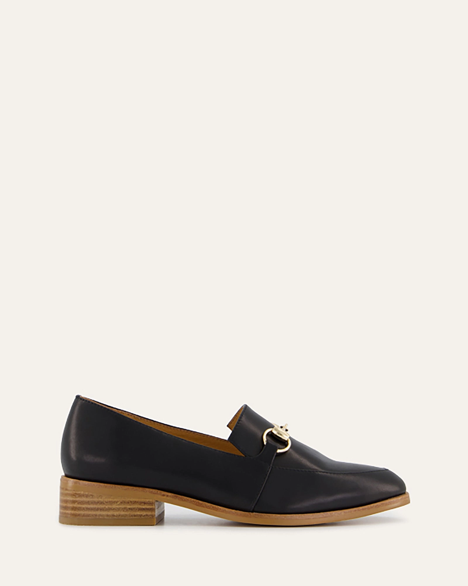 ROWAN LOAFERS BLACK LEATHER