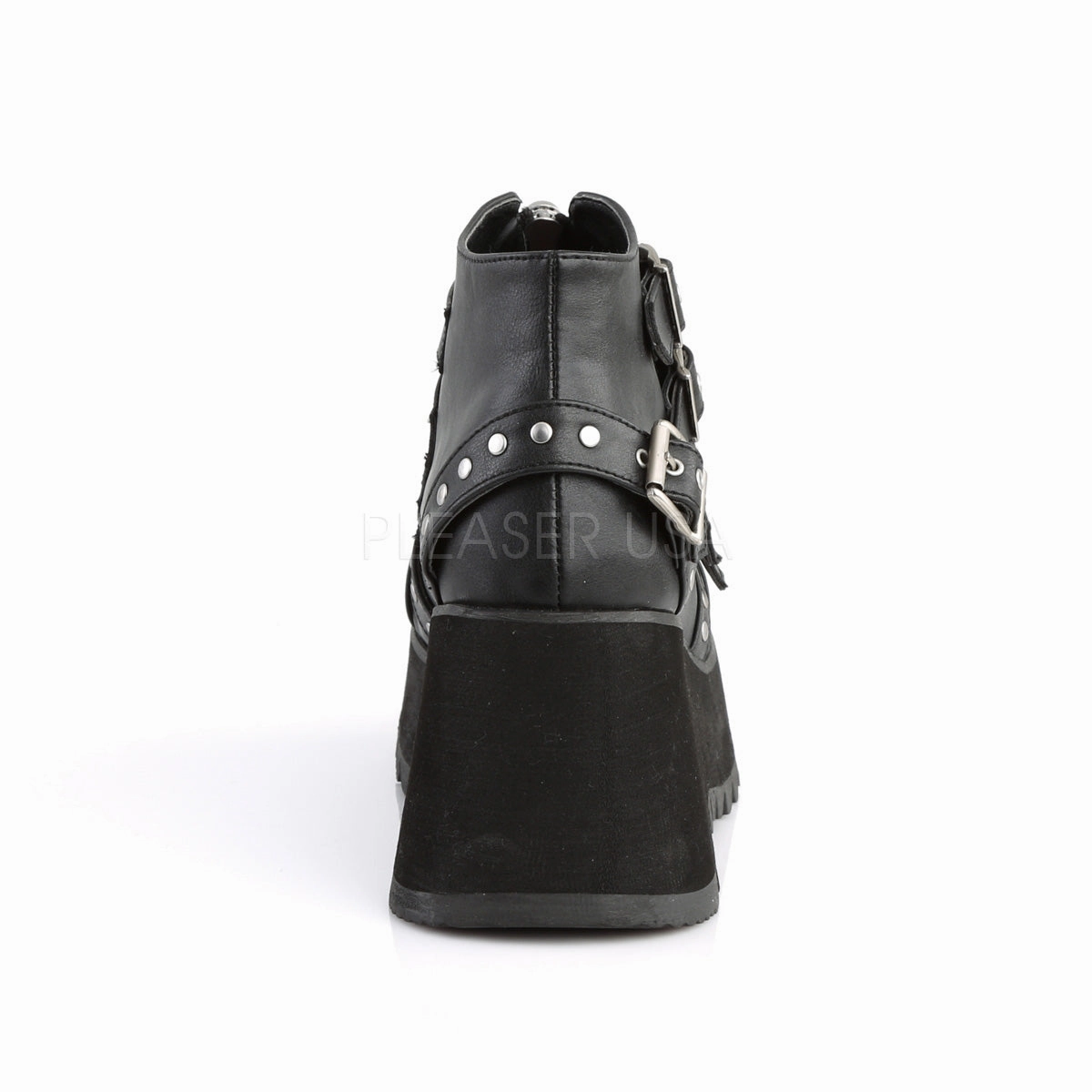SCENE-30  Black Vegan Leather