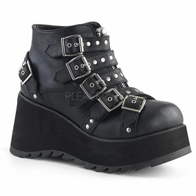 SCENE-30  Black Vegan Leather