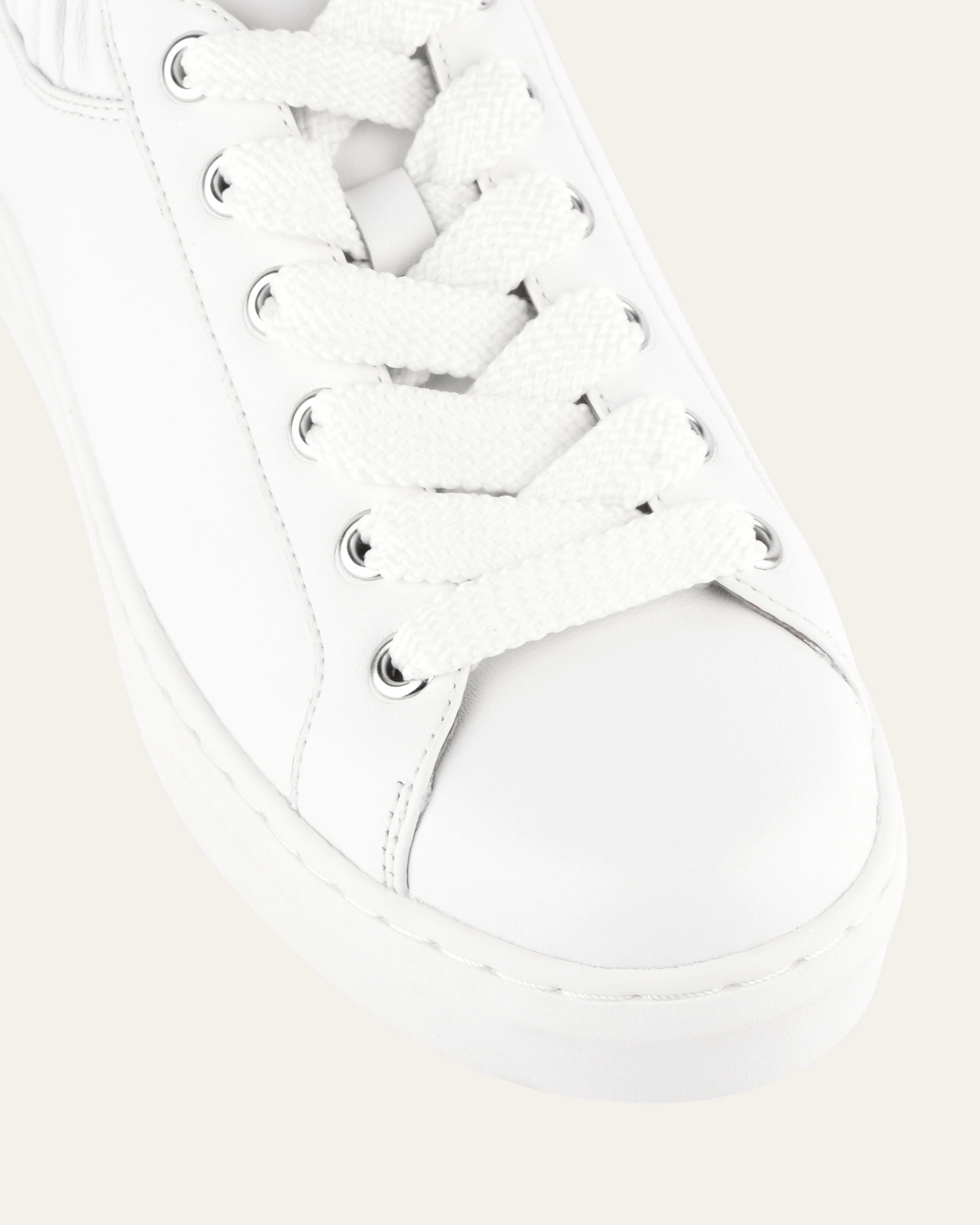 TENLEY SNEAKERS WHITE LEATHER
