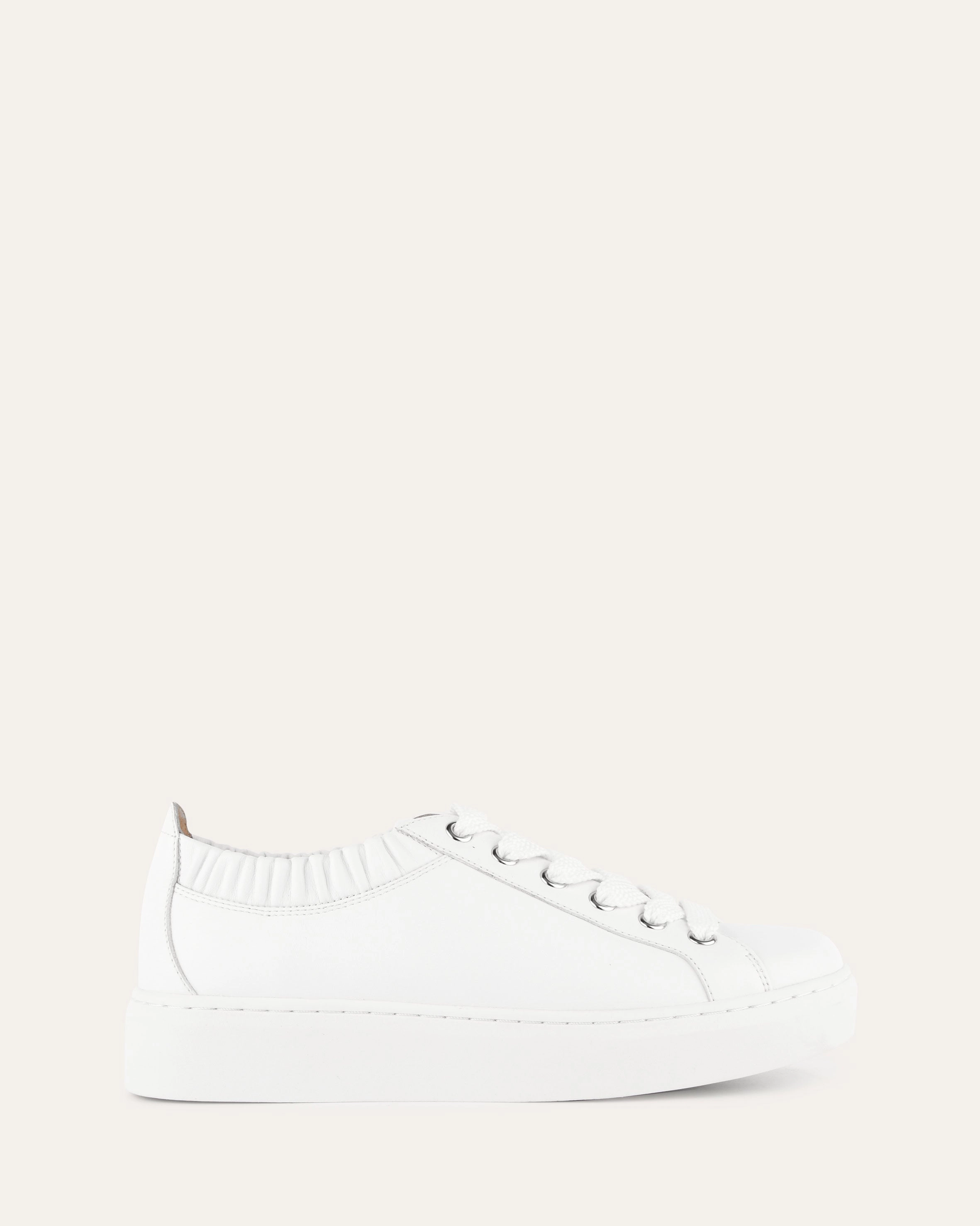 TENLEY SNEAKERS WHITE LEATHER