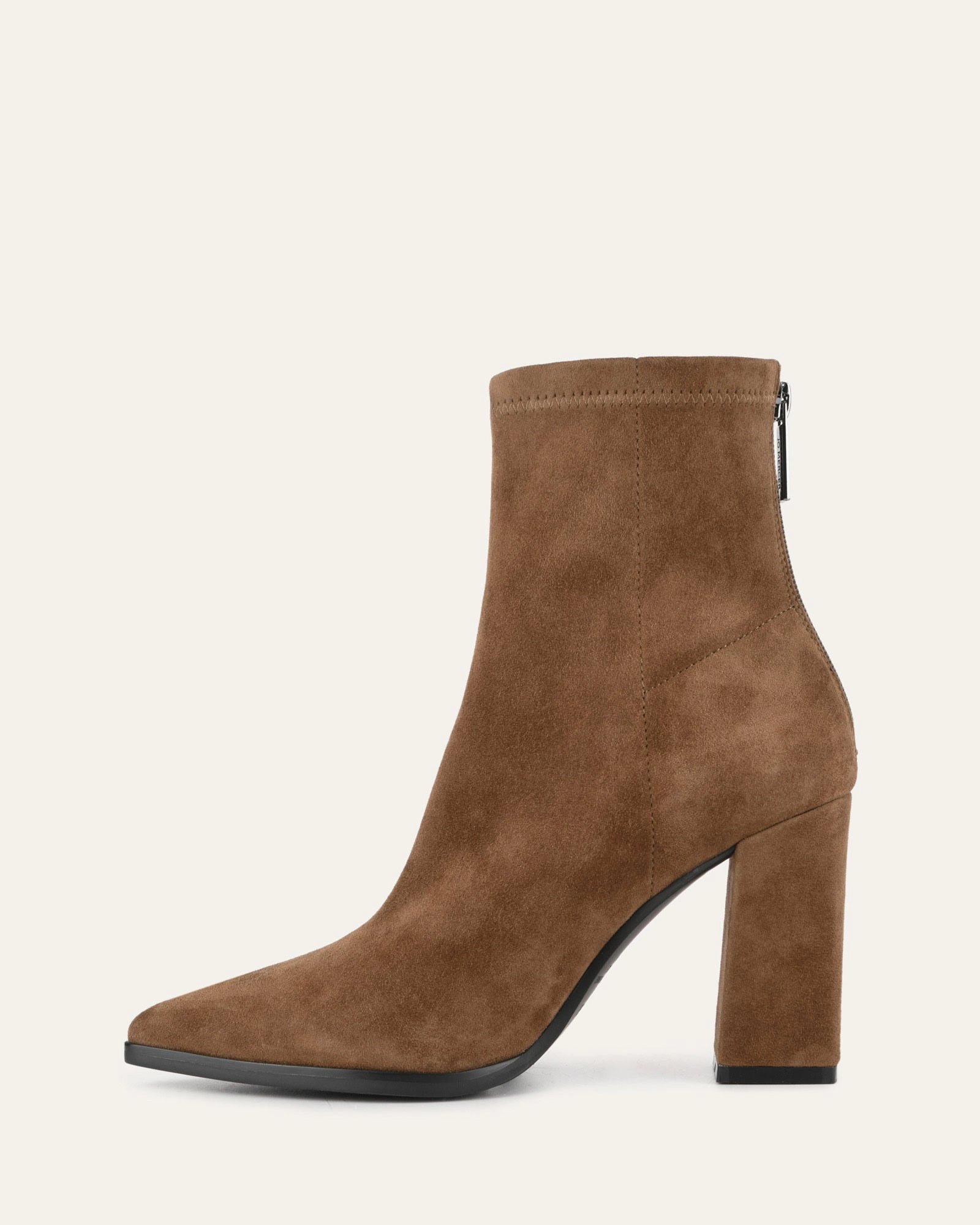 TEO HIGH ANKLE BOOTS BARK SUEDE