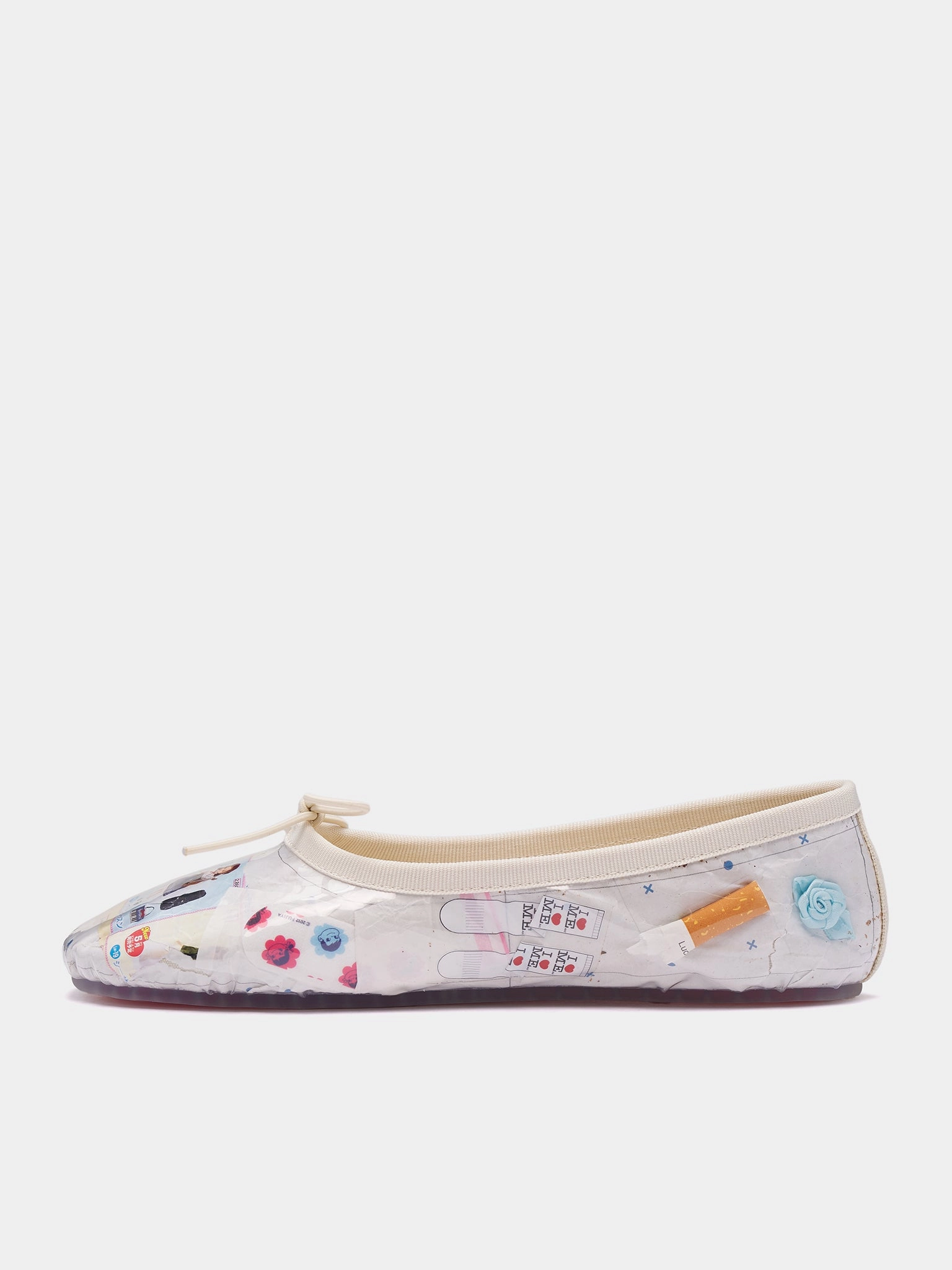 Trash Ballet Flats (AW128-TRASH)