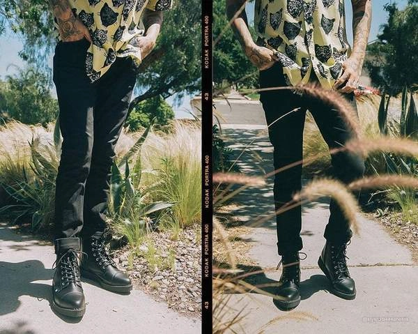 TUK A9636 Black TUKskin™ Pointed Lace Up Boot