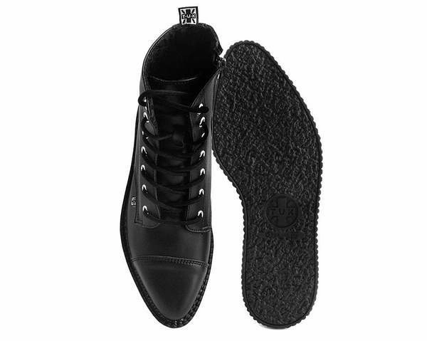 TUK A9636 Black TUKskin™ Pointed Lace Up Boot