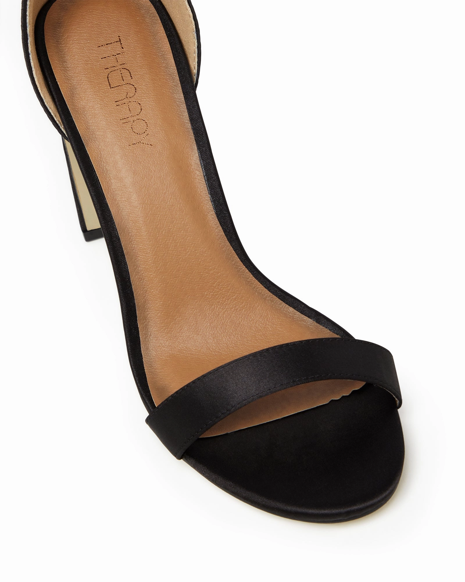 Tully Black Satin *FINAL SALE*