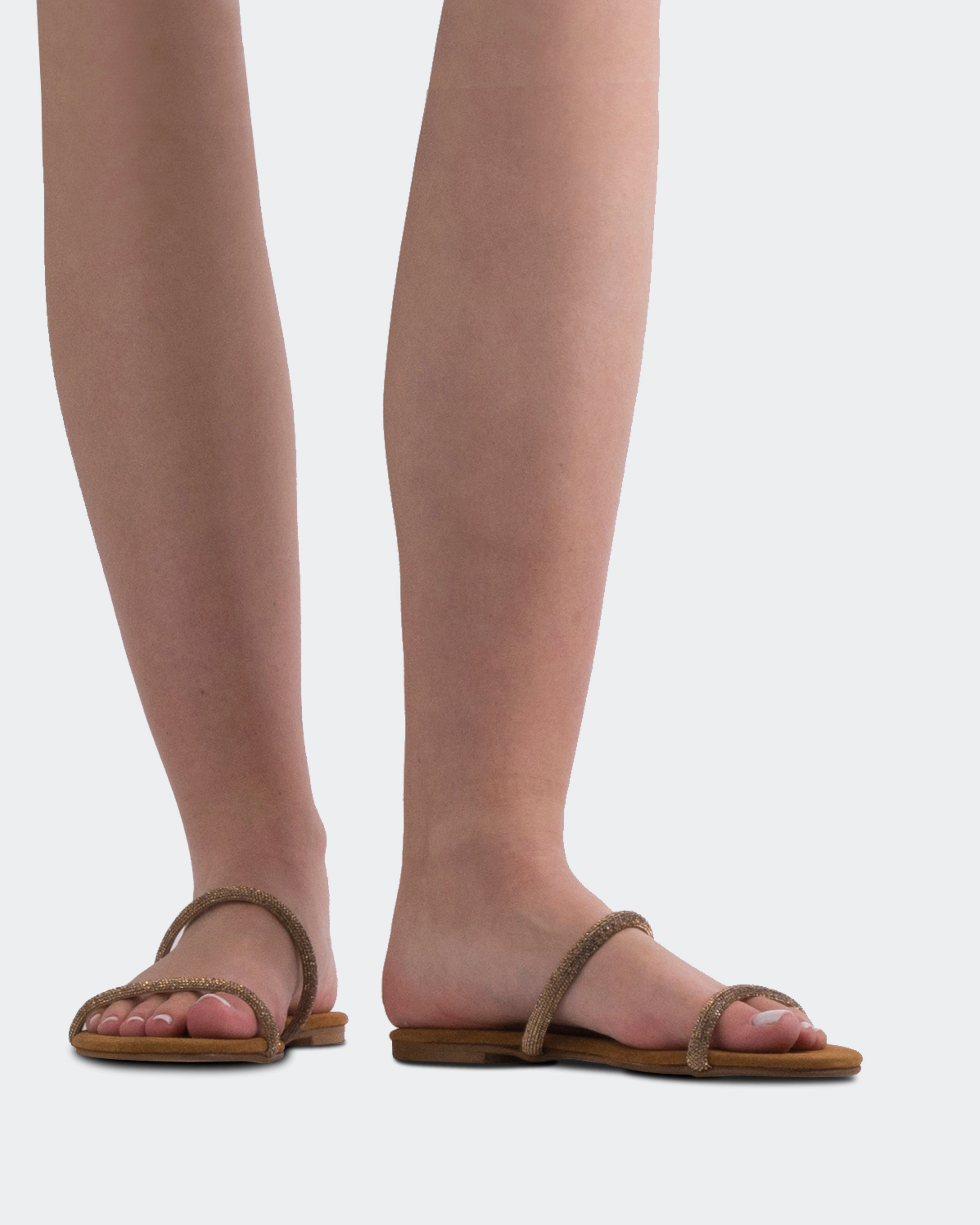 Twiggy Nude Suede