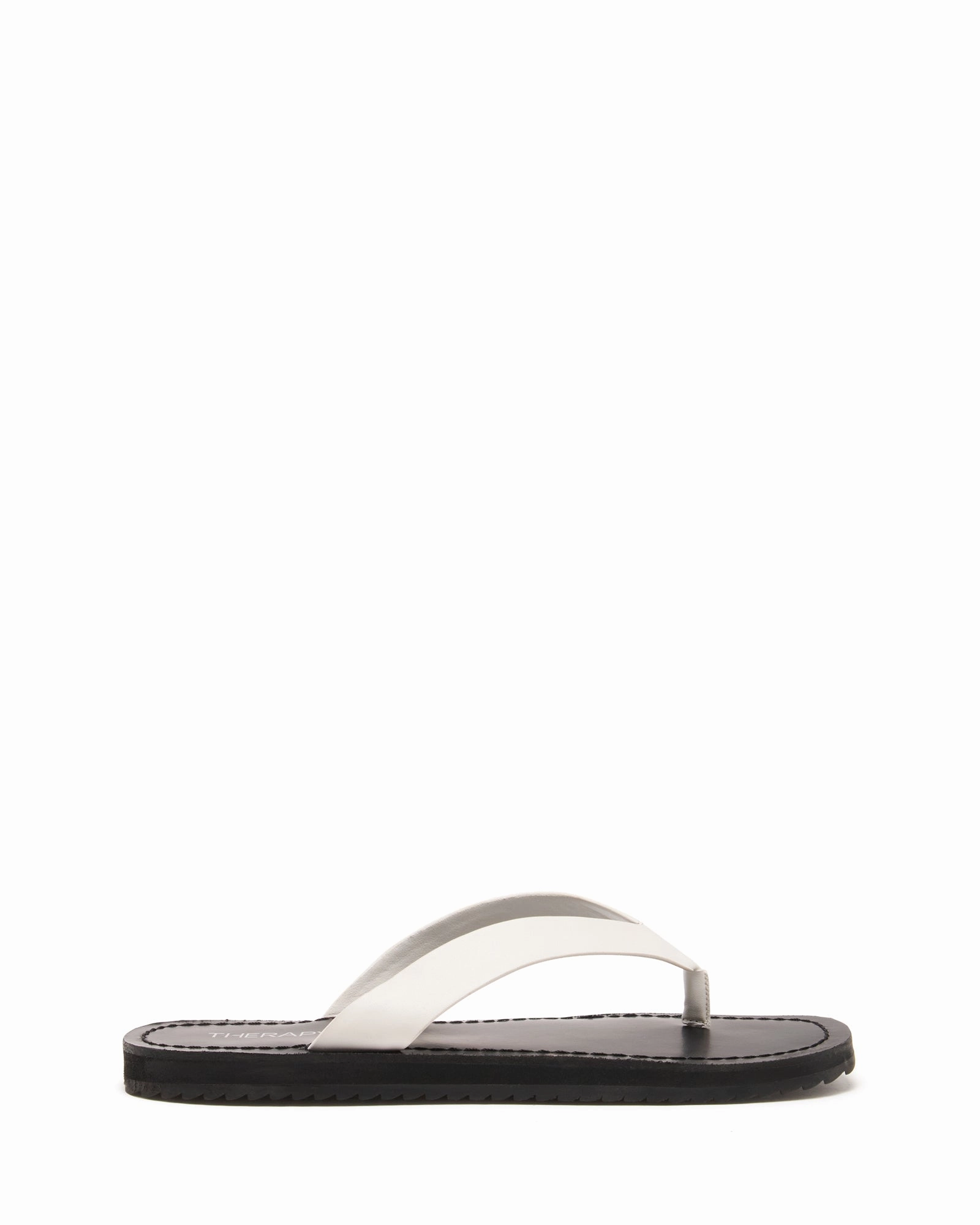 Undone Thong Sandal White