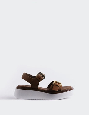 Varvara Tan Leather