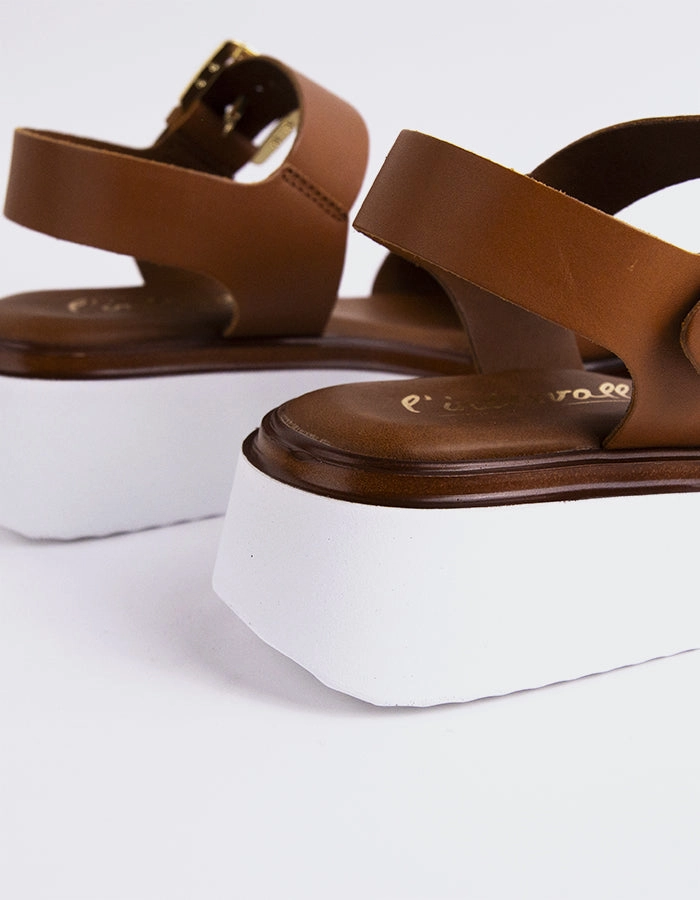 Varvara Tan Leather
