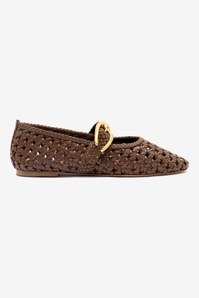 Verona New Macrame In Burnt Umber Leather