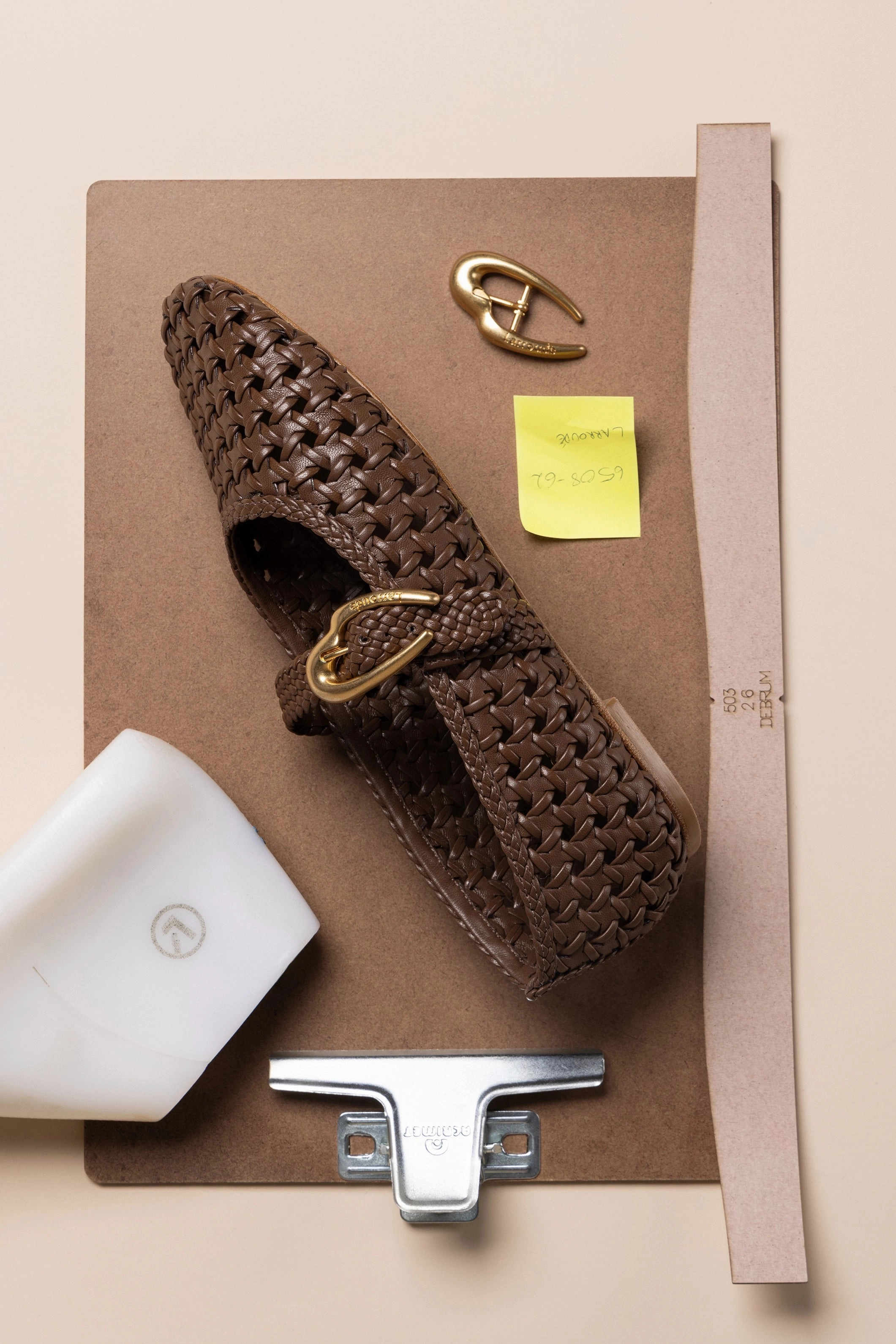 Verona New Macrame In Burnt Umber Leather
