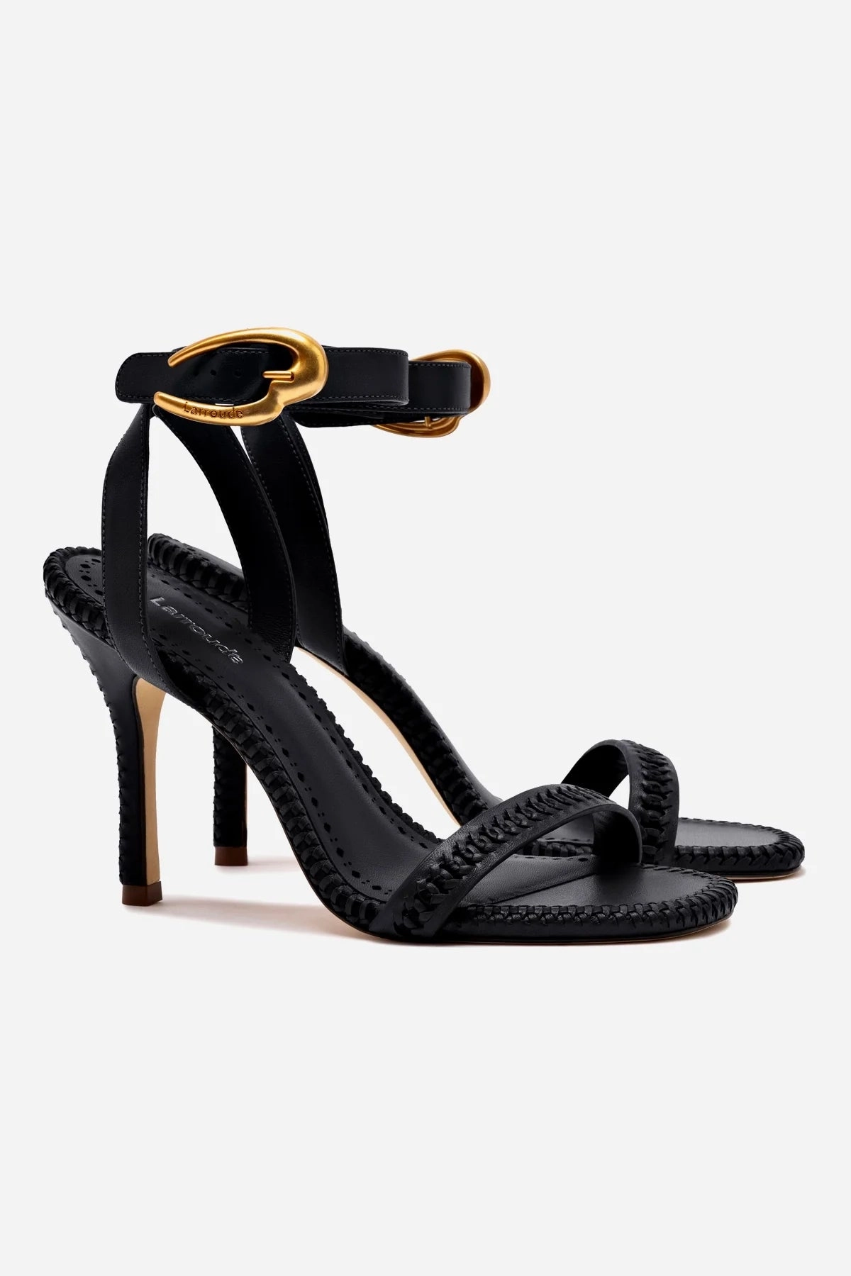 Verona Sandal In Black Leather
