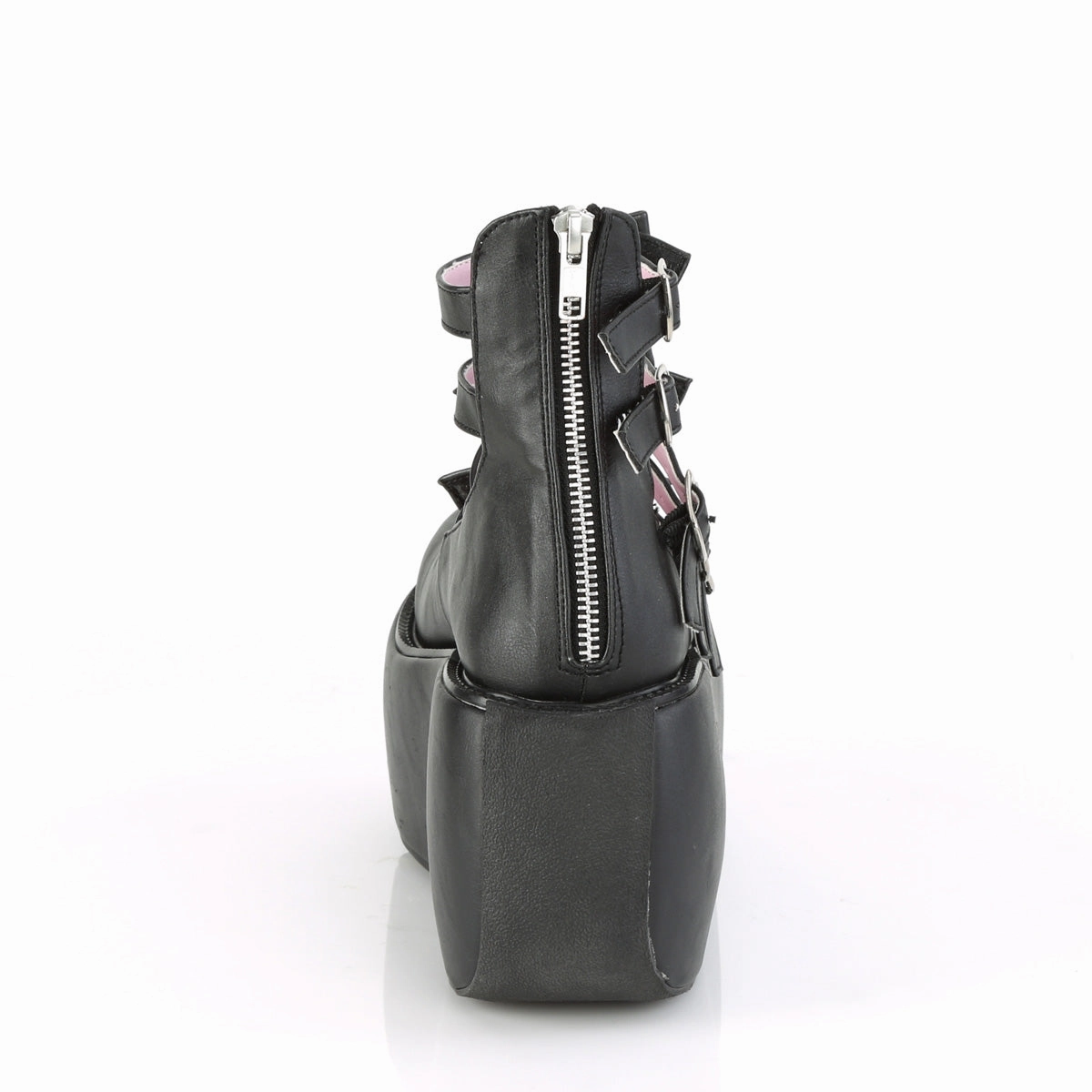 VIOLET-45  Black Vegan Leather