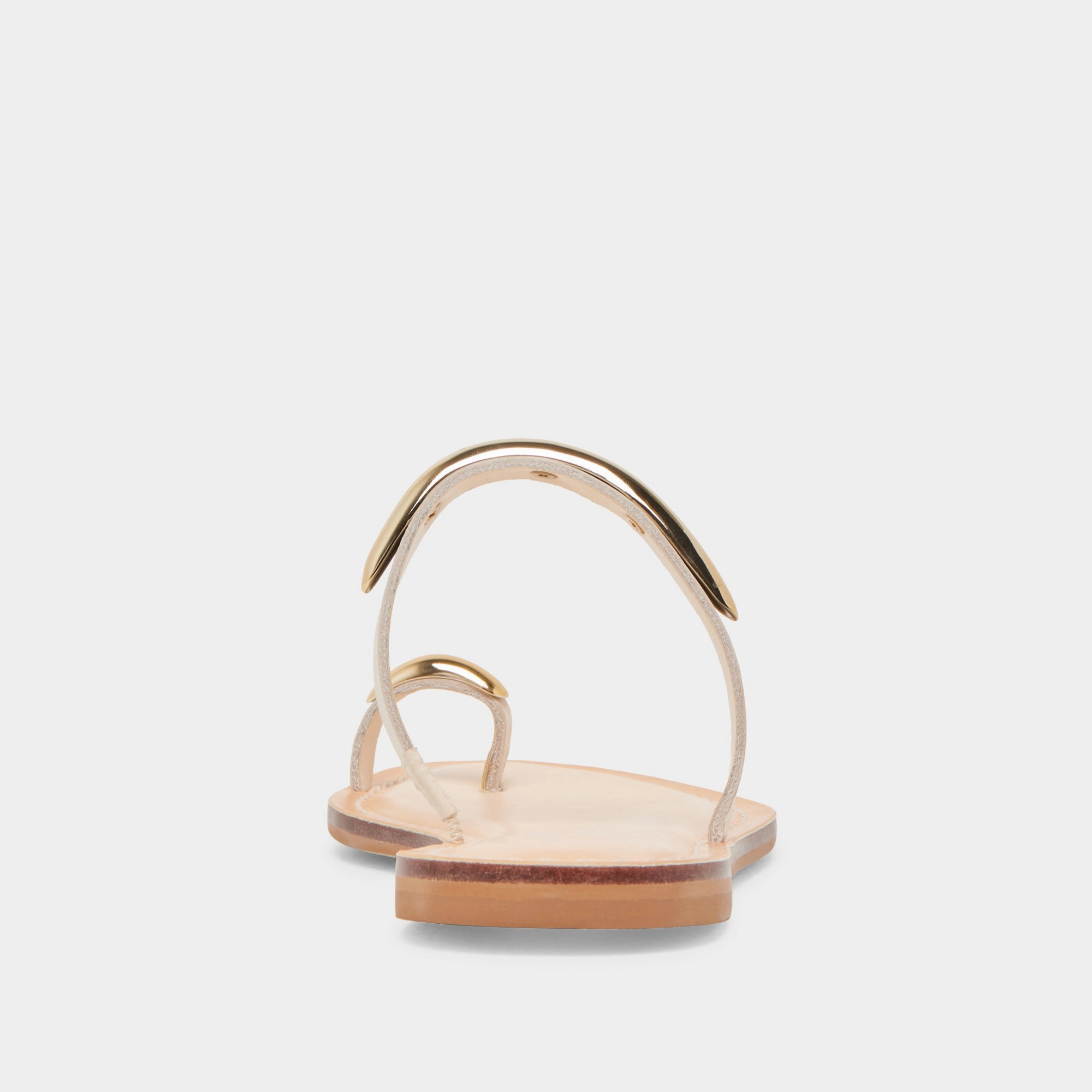 WINK WIDE SANDALS BONE LEATHER